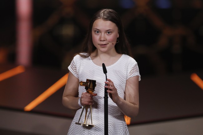 Greta Thunberg premiu