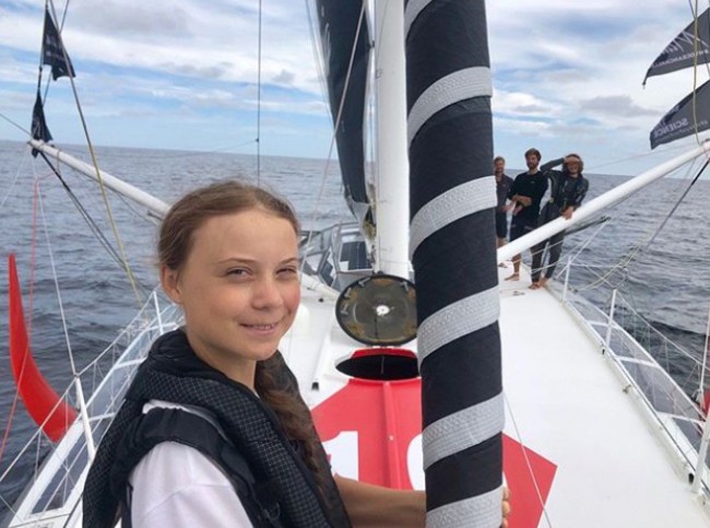 Greta Thunberg yacht