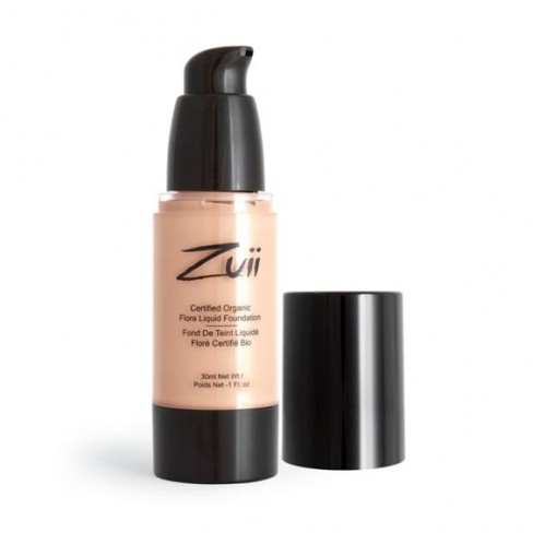 Fond de ten hidratant bio Flora Liquid Foundation Zuii Organic