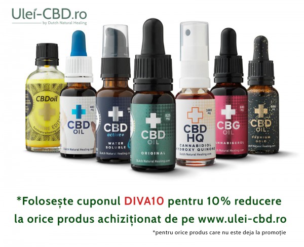 selectie de produse promotie black friday uleuri CBD