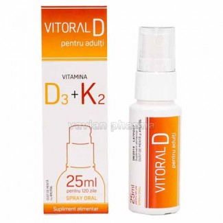 vitoral D spray oral pentru adulti