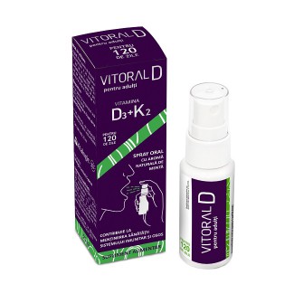 Vitoral D Spray Oral pentru Adulți