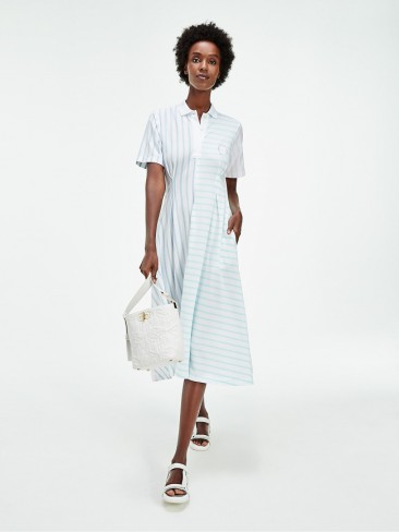 rochie alba de la tommy hilfiger
