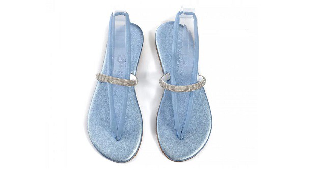 sandale în stil grecesc Melina Ciel