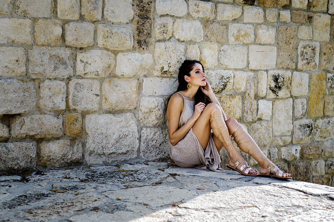 sandalele Olivia de la Greek Goddess