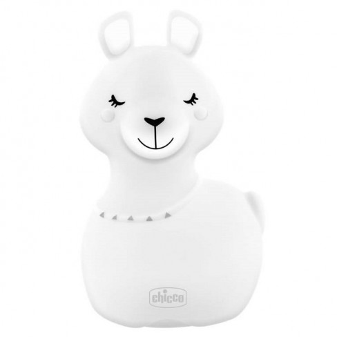 Lampa de veghe Chicco reîncărcabilă cu lumini multicolore în formă de lamă 