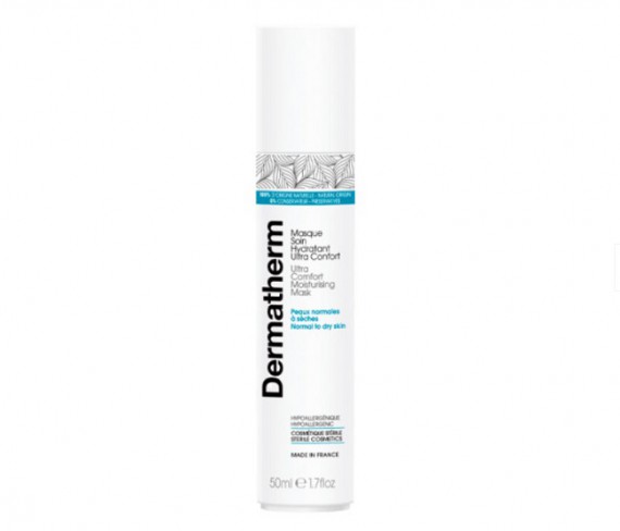 Mască organică hidratantă pentru ten normal și uscat DERMATHERM - ULTRA CONFORT