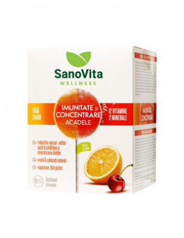 Acadele Imunitate și Concentrare de la SanoVita Wellness