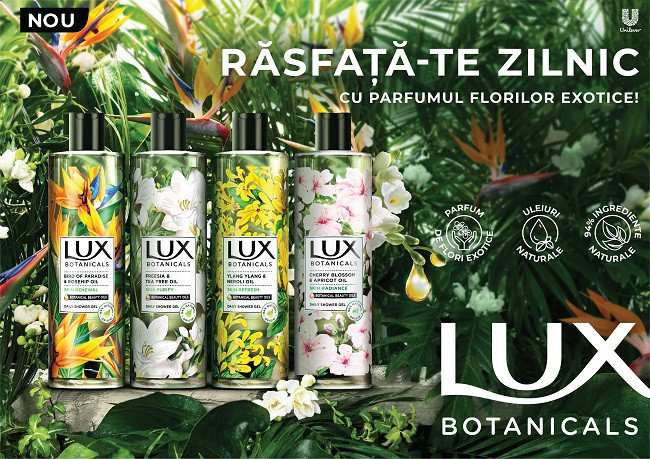 gama lux botanicals geluri de dus si sapun