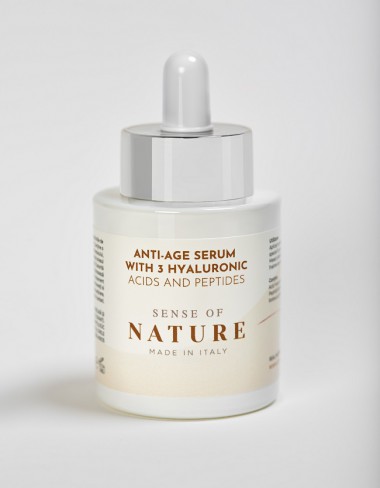Anti Age Serum with 3 Hyaluronic Acids and Peptides 