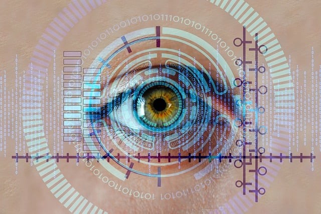 ochi verde prezentat din persectiva biometrica