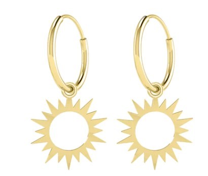 cercei HOOP LITTLE SUN
