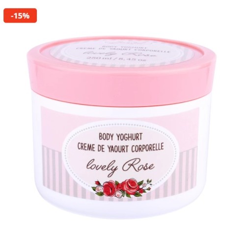 Iaurtul de corp vegan Lovely Rose