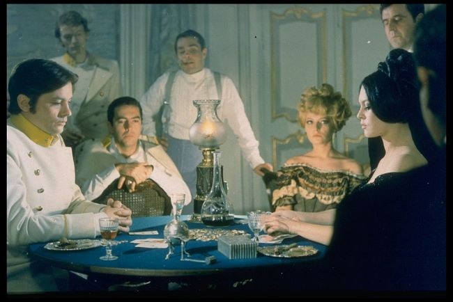 alain delon si brigitte bardot pe platourile de filmare