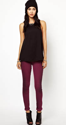 blugi conici colorati