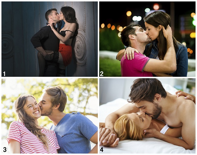 Cupluri care se saruta
