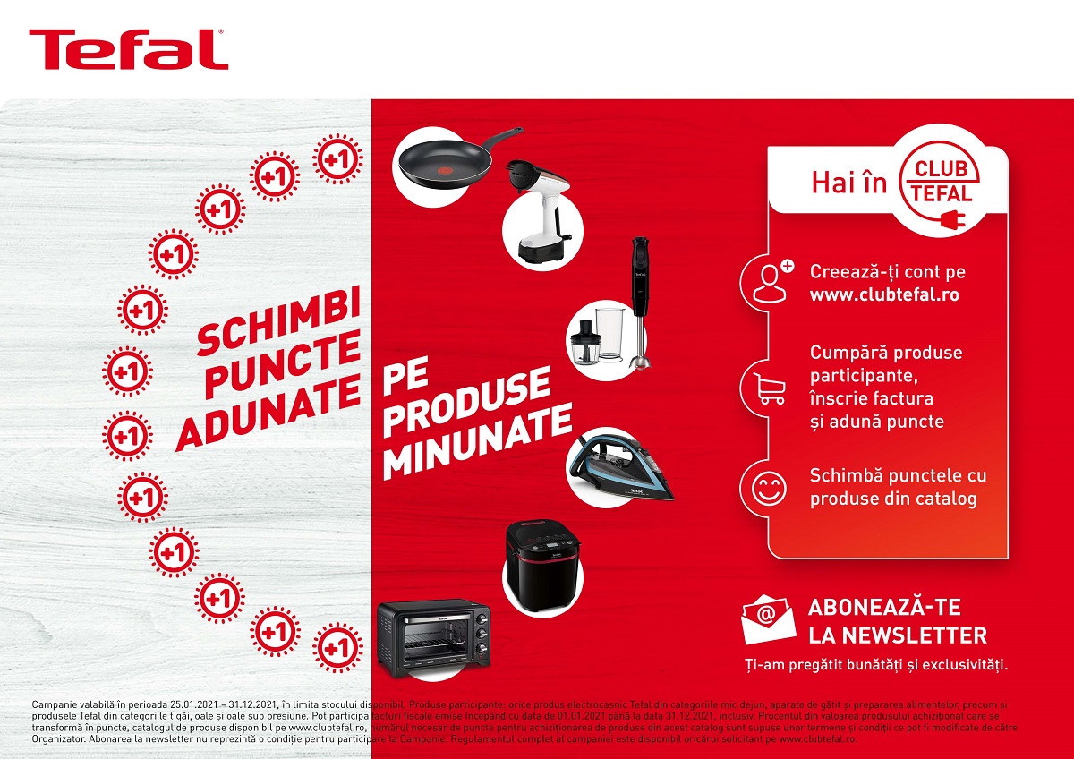 loialitate de la Club Tefal