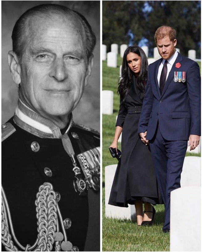 meghan cu printul harry si printul philip