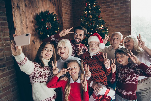 familie de Craciun