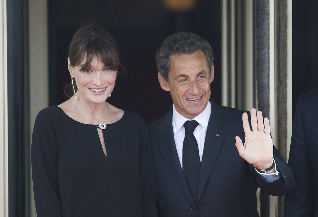 Carla Bruni si sotul ei, Nicolas Sarkozy