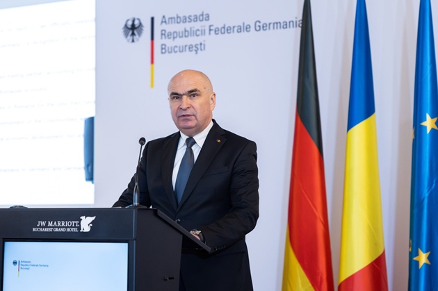 ilie bolojan la conferinta de presa vorbeste catre camera