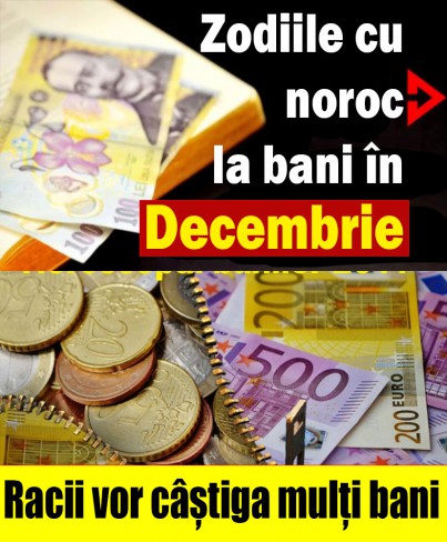 zodii cu noroc la bani