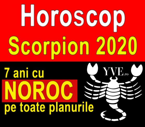 horoscop scorpion 2020