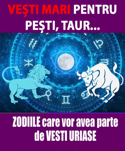 vesti bune pentru zodii in martie