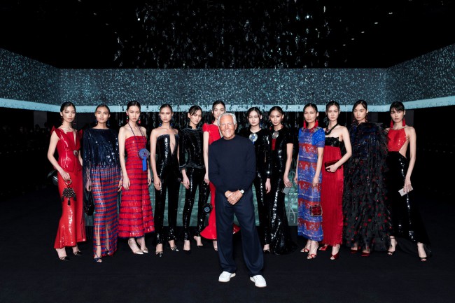 Giorgio Armani la Saptamana Modei de la Milano