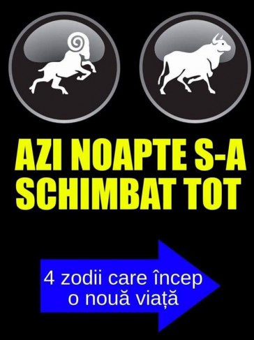 azi noapte s-a schimbat totul