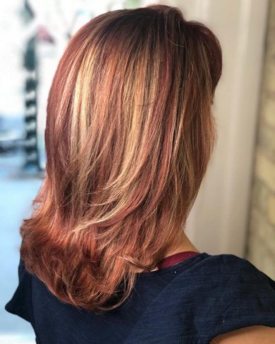 suvite blonde caramel pe par roscat