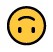 emoji cu capul in jos