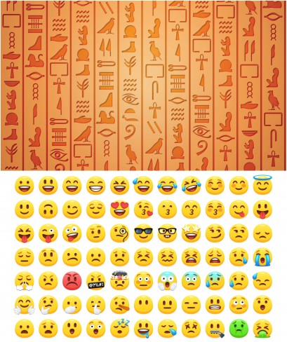 hieroglige si emoticoane