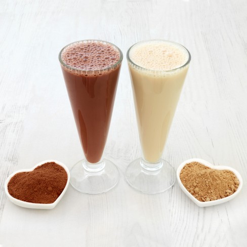 pudra de maca in smoothie