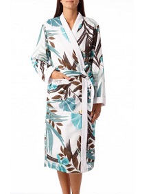 Halat de baie Halat bumbac imprimeu