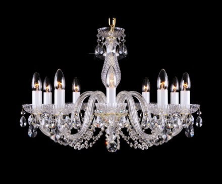 Candelabru cristal Bohemia