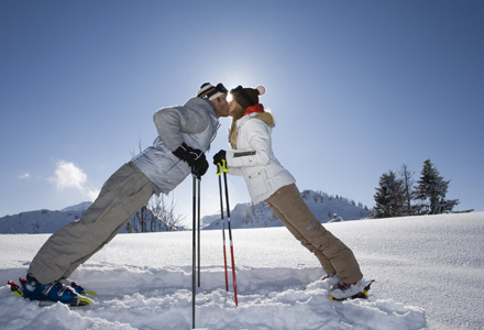 poza cuplu la ski