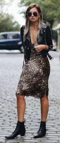 rochie animal print