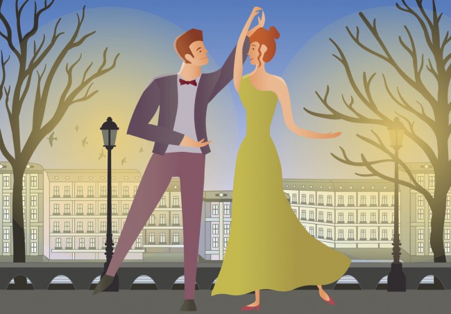Femeie și bărbat care dansează