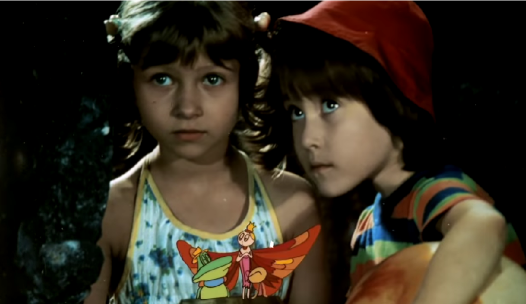 Gilda Manolescu împreună cu Medeea Marinescu în filmul „Maria, Mirabela”