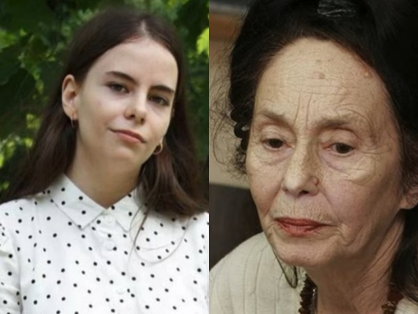 adriana iliescu alaturi de fiica ei care este studenta si are parul pe spate