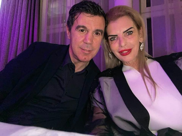 mihai leu alaturi de sotia sa anna imbracati elegant
