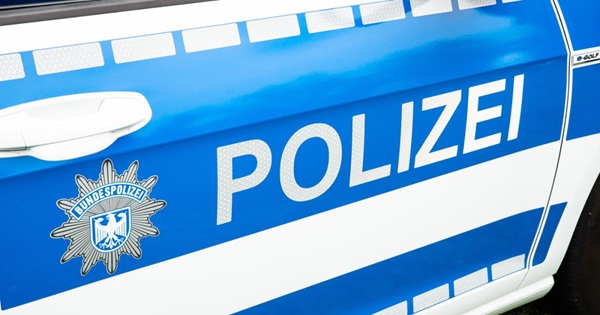 imagine cu masina politiei din germania