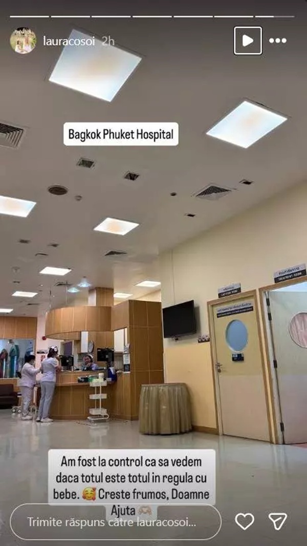 print screen facut la spital din thailanda de catre laura cosoi