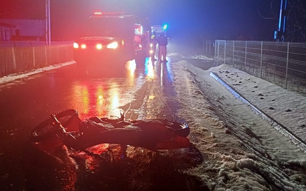 accident de motocicleta