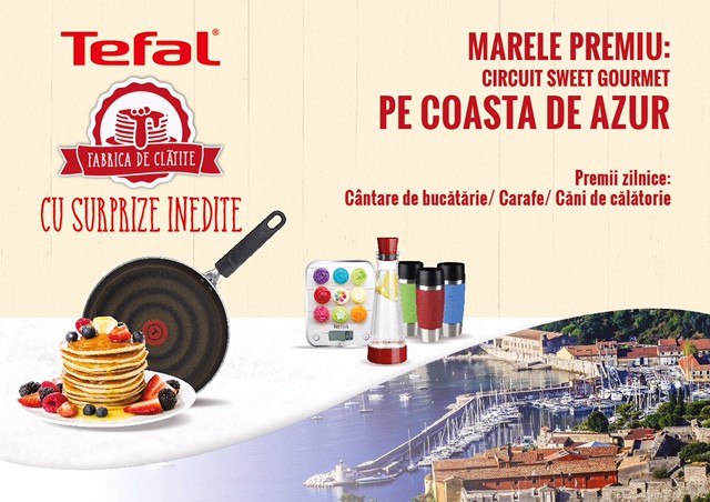 tefal fabrica de clatite