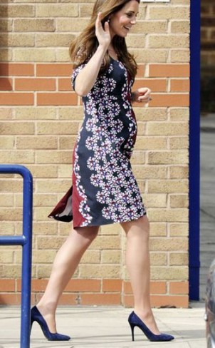 Kate Middleton in rochie