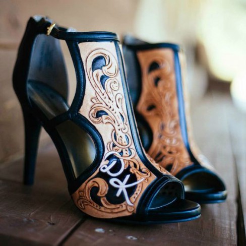 pantofi cu influente western