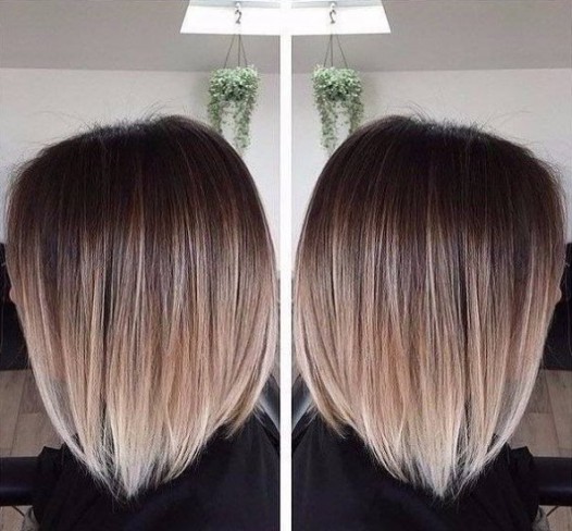 par ombre blond