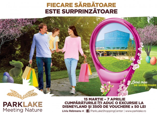 afis campanie de Paste ParkLake